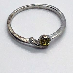 🔥HOT SALE🔥 Green Rhinestone Fashion Ring 8